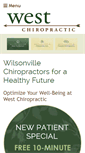 Mobile Screenshot of mywestchiropractic.com